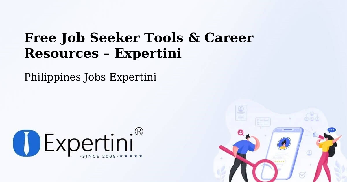 Free Job Seeker Tools & Career Resources – Santa Monica - Santa Monica, Philippines Jobs Expertini