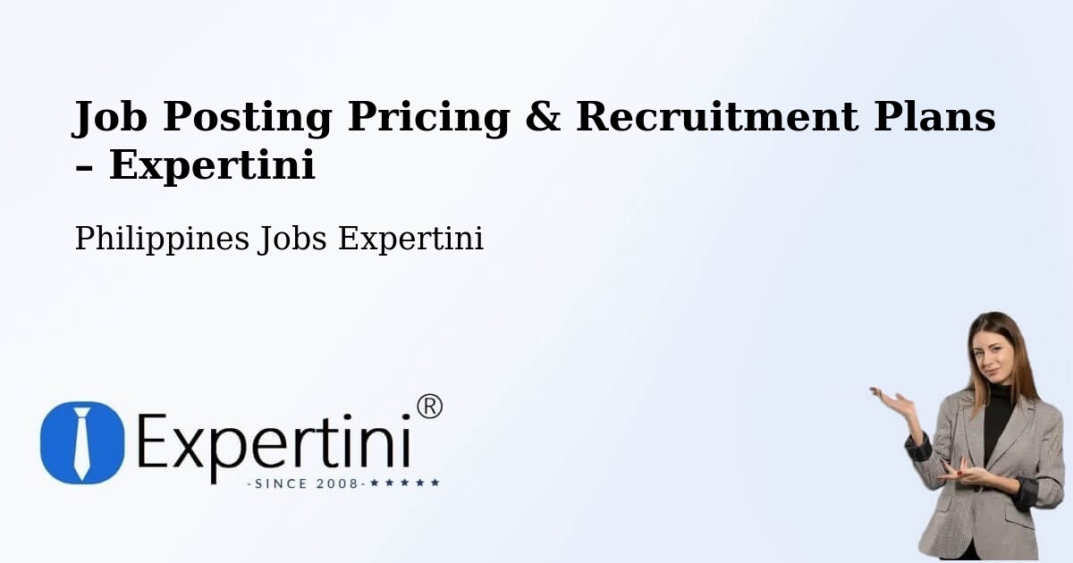 Job Posting Pricing & Recruitment Plans – Santa Monica - Santa Monica, Philippines Jobs Expertini